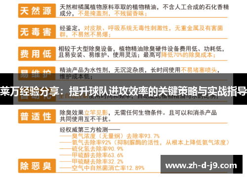 莱万经验分享:提升球队进攻效率的关键策略与实战指导 莱万经验分享:提升球队进攻效率的关键策略与实战指导